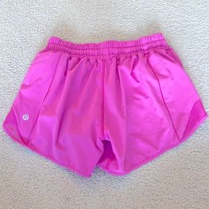Sonic Pink lululemon Hotty Hot 4” Shorts